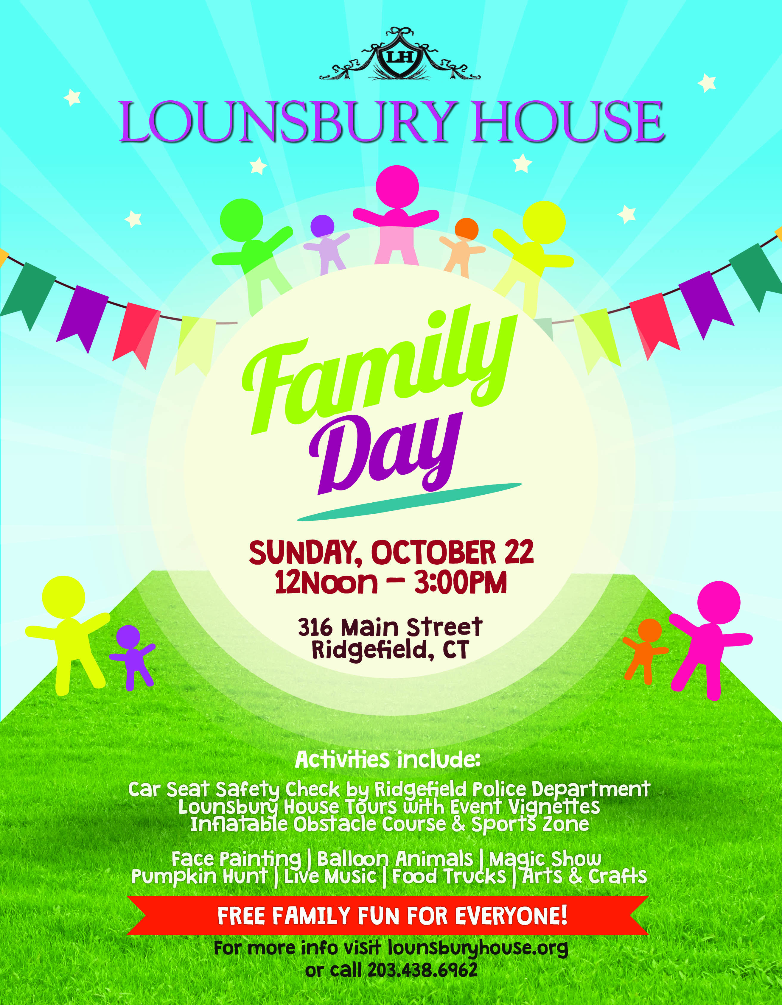 3rd Annual Family Day - Lounsbury House